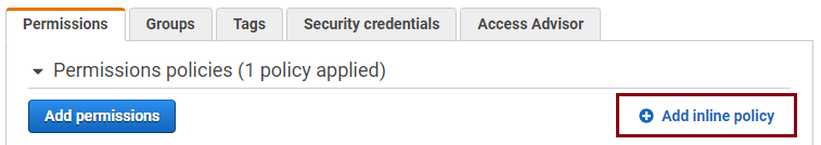 Create an AWS IAM account to deploy our applications with ASP.NET